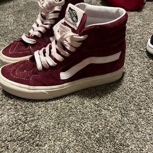 Red High Top Vans